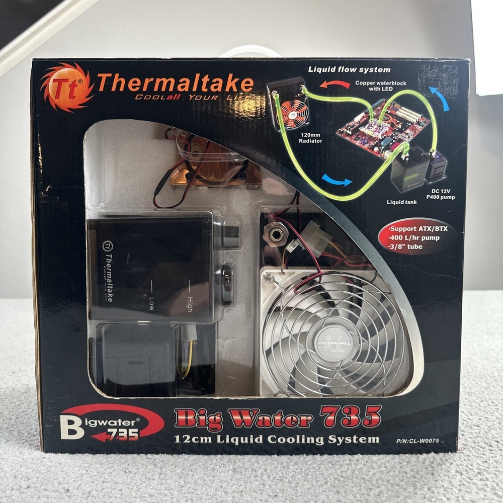 Thermaltake Big Water 735 Liquid Cooling‎ System LGA775 AMD K8 AM2 BTX ATX